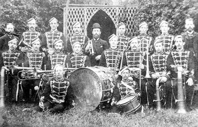 The original Garforth Brass Band. Date unknown.